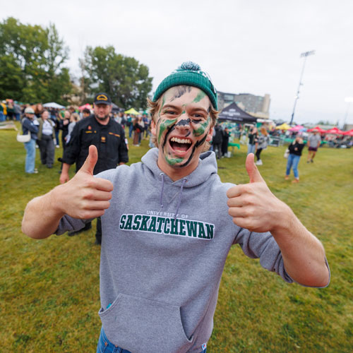 Student at Rally Alley